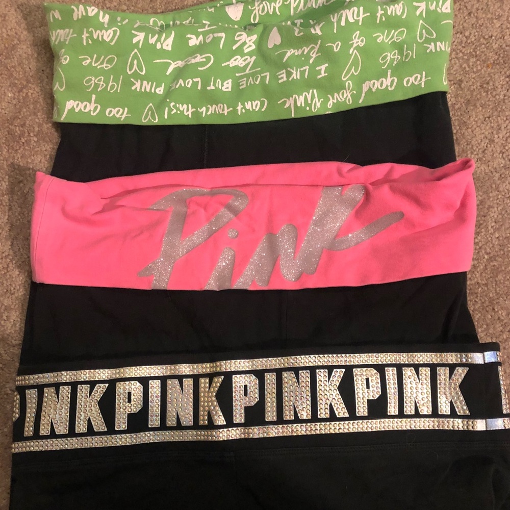 Victoria’s Secret PINK yoga pant bundle